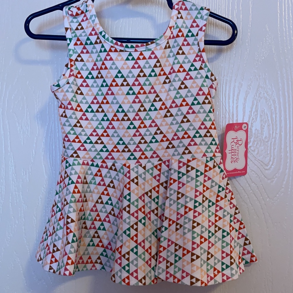 RicRac and Ruffles Peplum top